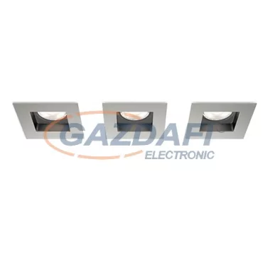 PHILIPS Porrima 591931716 LED süllyesztett spotlámpa, 3x4.5W SELV 3x500Lm, matt króm