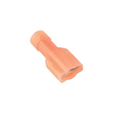 ELMARK teljesen szigetelt rátolható csatlakozó hüvely, piros, 0.25-1.0mm2, FDFNY, 100db/csomag