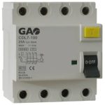 GAO 5926H Fi relay 4P 25A 300mA, white