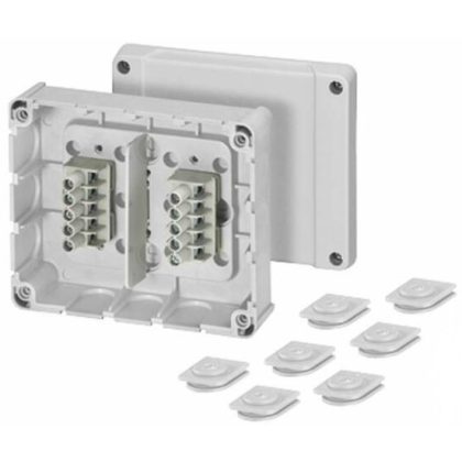 HENSEL DP 9222 cable junction box, 139x119x49 mm