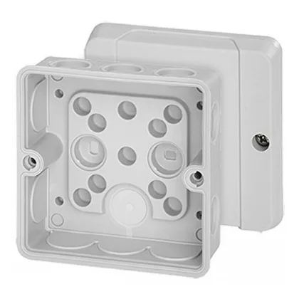 HENSEL DE 9345 Kábelösszekötő doboz, 98x98x52 mm