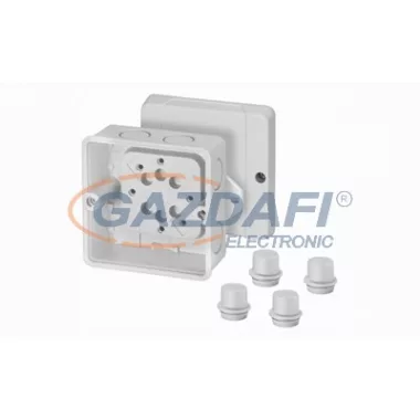 HENSEL D 9120 Z Kábelösszekötő doboz, 88x88x53 mm HENSEL D 9120 Z Kábelösszekötő doboz, 88x88x53 mm