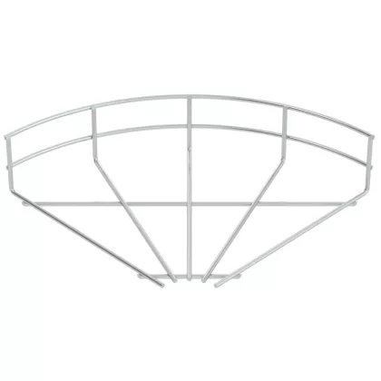   OBO 6001939 GRB 90 520 G 90°-Os Ív Rácsos Kábeltálcához 55x200mm galvanikusan horganyzott acél