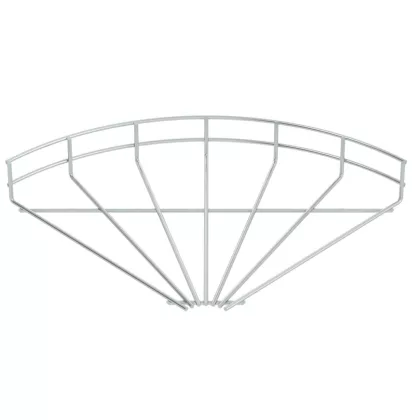   OBO 6001947 GRB 90 530 G 90°-Os Ív Rácsos Kábeltálcához 55x300mm galvanikusan horganyzott acél