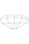OBO 6002226 GRB 90 520 FT 90°-Os Ív Rácsos Kábeltálcához 55x200mm merítetten tűzihorganyzott acél