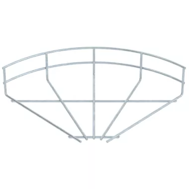 OBO 6002226 GRB 90 520 FT 90°-Os Ív Rácsos Kábeltálcához 55x200mm merítetten tűzihorganyzott acél