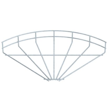   OBO 6002234 GRB 90 530 FT 90°-Os Ív Rácsos Kábeltálcához 55x300mm merítetten tűzihorganyzott acél