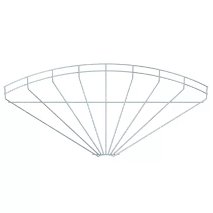   OBO 6002250 GRB 90 550 FT 90°-Os Ív Rácsos Kábeltálcához 55x500mm merítetten tűzihorganyzott acél