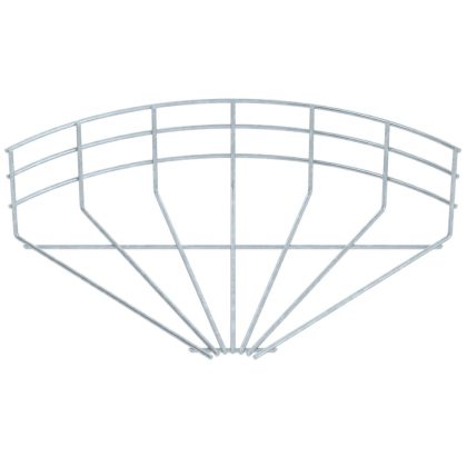   OBO 6002307 GRB 90 110 FT 90°-Os Ív Rácsos Kábeltálcához 105x100mm merítetten tűzihorganyzott acél