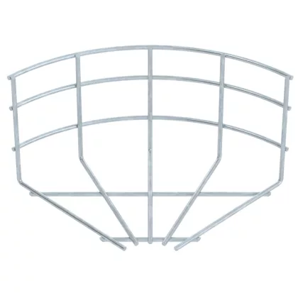   OBO 6002311 GRB 90 115 FT 90°-Os Ív Rácsos Kábeltálcához 105x150mm merítetten tűzihorganyzott acél