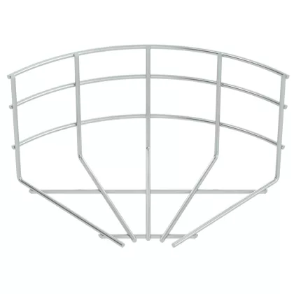   OBO 6002372 GRB 90 115 G 90°-Os Sarokidom Rácsos Kábeltálcához 105x150mm galvanikusan horganyzott acél