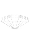 OBO 6002382 GRB 90 150 G 90°-Os Sarokidom Rácsos Kábeltálcához 105x500mm galvanikusan horganyzott acél