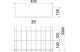 OBO 6002410 GRM 105 400 G Grm Rácsos Kábeltálca 105x400x3000mm galvanikusan horganyzott acél OBO 6002410 GRM 105 400 G Grm Rácsos Kábeltálca 105x400x3000mm galvanikusan horganyzott acél