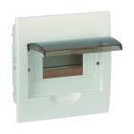 ELMARK süllyesztett manyag elosztódoboz, 6 modul, 1 sor, 150x205x75mm, IP40, fehér