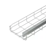   OBO 6006455 GRM-T 55 200 G Grm Rácsos Kábeltálca 1 válaszfallal 55x200x3000mm galvanikusan horganyzott acél