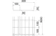 OBO 6006456 GRM-T 55 300 G Grm Rácsos Kábeltálca 1 válaszfallal 55x300x3000mm galvanikusan horganyzott acél OBO 6006456 GRM-T 55 300 G Grm Rácsos Kábeltálca 1 válaszfallal 55x300x3000mm galvanikusan horganyzott acél