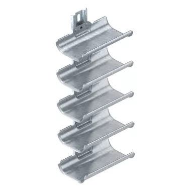OBO 6006905 KTW 100 5 FT Kábeltartó Vályú 5-soros 500x200x123mm merítetten tűzihorganyzott acél