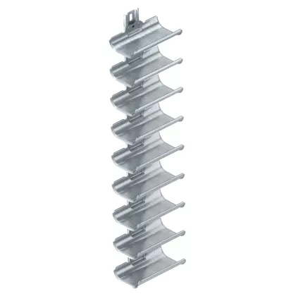   OBO 6006909 KTW 100 9 FT Kábeltartó Vályú 9-soros 900x200x123mm merítetten tűzihorganyzott acél