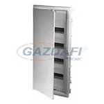   LEGRAND 601054 EkinoxeNX süllyesztett, 1s 8m kiselosztó. füstszínű ajtóval