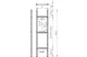 OBO 6010547 SLM 50 C40 10 FT Kábelhágcsó, Nehéz Kivitel C40 létrafokkal 1000x3000mm meríte