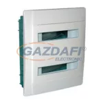   LEGRAND 601118 Practibox süllyesztett kiselosztó átlátszó ajtóval 2s 24mod PEN