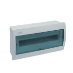   Cutie de distribuție incastrat  din material plastic ELMARK, 12 module, 1 rând, 317x220x102mm, IP40, alb