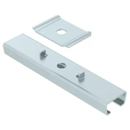   OBO 6015400 GMS 170 FS Függesztett Tartó rácsos tálcához, rögz.elemmel B170mm szalaghorganyzott acél