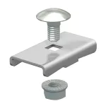 OBO 6017134 LKS 40 VA4301 Szorítóelem kábellétra-rögzítéshez rozsdamentes acél