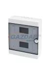 Cutie de distribuție din material plastic ELMARK cu ușă transparentă, 16 module, 2 rânduri, 231x285x90mm, IP40, alb