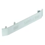   OBO 6017710 KS GR LGR Jelölőtábla rácsos kábeltálcához V2A 127x18mm világosszürke poliamid
