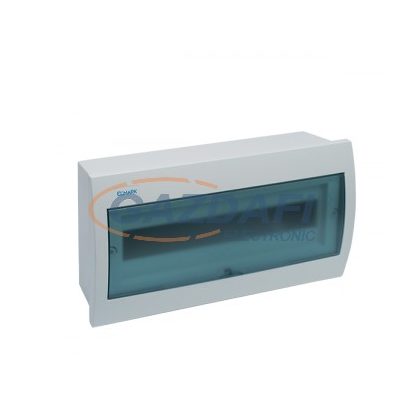   Cutie de distribuție din plastic ELMARK 18 module, 1 rând, 410x204x102mm, IP40, alb