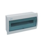 ELMARK süllyesztett manyag elosztódoboz, 18 modul, 1 sor, 426x220x102mm, IP40, fehér