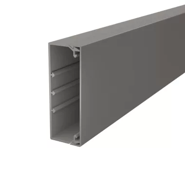 OBO 6021034 WDK40110GR Fali És Mennyezeti Csatorna fenékperforálással 40x110x2000mm kőszürke PVC