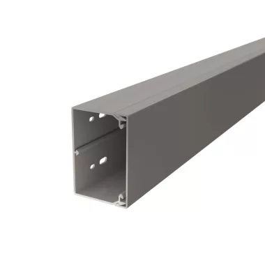 OBO 6022006 WDK60090GR Fali És Mennyezeti Csatorna fenékperforálással 60x90x2000mm kőszürke PVC