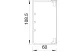 OBO 6022014 WDK60110GR Fali És Mennyezeti Csatorna fenékperforálással 60x110x2000mm kőszürke PVC
