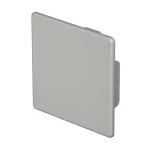OBO 6022499 WDK HE60060GR Véglezáróelem 60x60mm kőszürke PVC