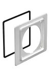 OBO 6024025 2393 16 Közbenső Perem CEE dobozokhoz, 16 A kőszürke PVC