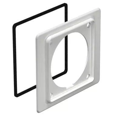 OBO 6024025 2393 16 Közbenső Perem CEE dobozokhoz, 16 A kőszürke PVC