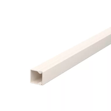 OBO 6024963 WDK15015CW Fali És Mennyezeti Csatorna fenékperforálással 15x15x2000mm krémfehér PVC