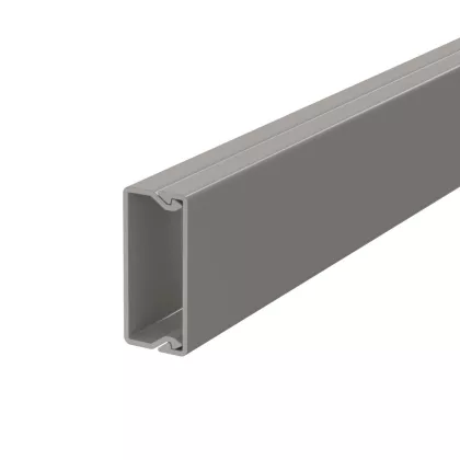 OBO 6025137 WDK15040GR Fali És Mennyezeti Csatorna fenékperforálással 15x40x2000mm kőszürk