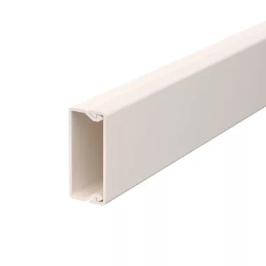 OBO 6025161 WDK15040CW Fali És Mennyezeti Csatorna fenékperforálással 15x40x2000mm krémfehér PVC