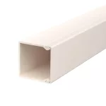   OBO 6025412 WDK40040CW Fali És Mennyezeti Csatorna fenékperforálással 40x40x2000mm krémfehér PVC
