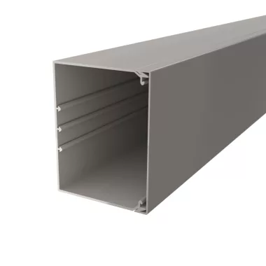 OBO 6026281 WDK100130GR Fali És Mennyezeti Csatorna fenékperforálással 100x130x2000mm kőszürke PVC
