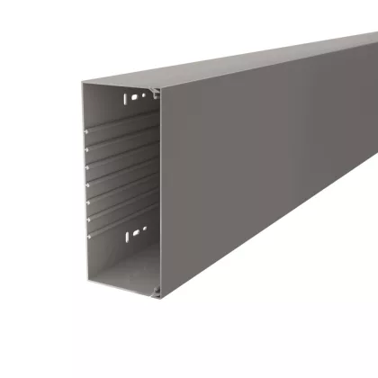  OBO 6026311 WDK100230GR Fali És Mennyezeti Csatorna fenékperforálással 100x230x2000mm kőszürke PVC
