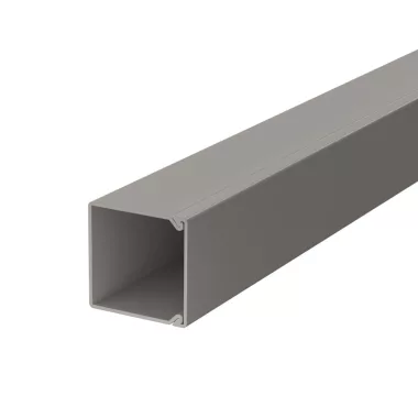 OBO 6026419 WDK25025GR Fali És Mennyezeti Csatorna fenékperforálással 25x25x2000mm kőszürke PVC