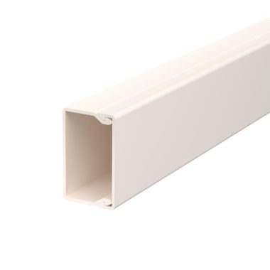 OBO 6026451 WDK25040CW Fali És Mennyezeti Csatorna fenékperforálással 25x40x2000mm krémfehér PVC