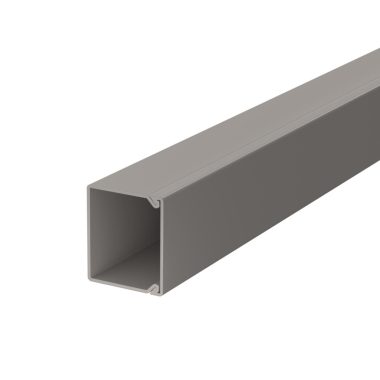 OBO 6026818 WDK30030GR Fali És Mennyezeti Csatorna fenékperforálással 30x30x2000mm kőszürke PVC