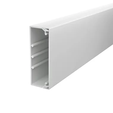 OBO 6027040 WDK40110LGR Fali És Mennyezeti Csatorna fenékperforálással 40x110x2000mm világosszürke PVC