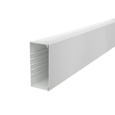 OBO 6027229 WDK80170LGR Fali És Mennyezeti Csatorna fenékperforálással 80x170x2000mm világosszürke PVC