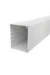 OBO 6027245 WDK100130LGR Fali És Mennyezeti Csatorna fenékperforálással 100x130x2000mm világosszürke PVC